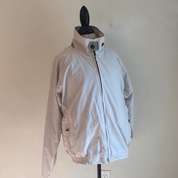 London Fog M jacket coat cream or off- white - Picture 2 of 8